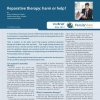 VoxBrief - May 2014 - Reparative therapy: harm or help?